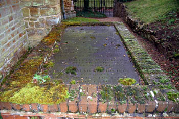 The grave of William Wright January 2008